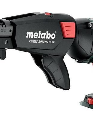 Акумуляторний шурупокрут для гіпсокартону metabo hbs 18 ltx bl 3000 + speed fix 57