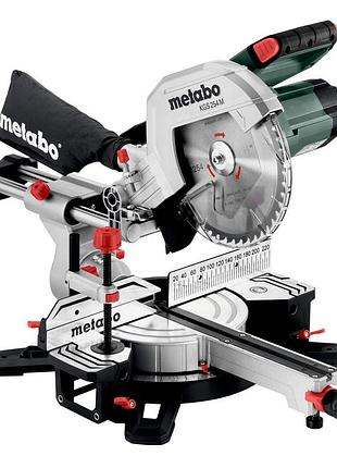 Торцовочная пила з тяговою функцією metabo kgs 254 m