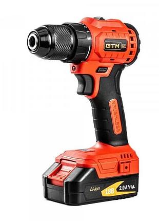 Дрель-шуруповерт gtm ds18/50bl