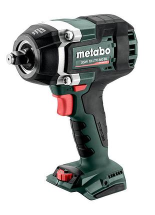 Акумуляторний ударний гайковерт metabo ssw 18 ltx 800 bl