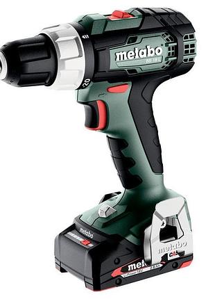 Аккумуляторная дрель-шуруповерт metabo bs 18 l metabox 145 (614051500)