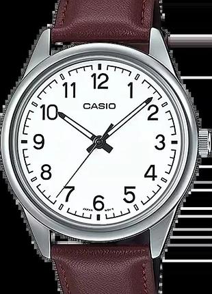 Годинник чоловічий casio timeless collection mtp-v005l-7b4 білий циферблат