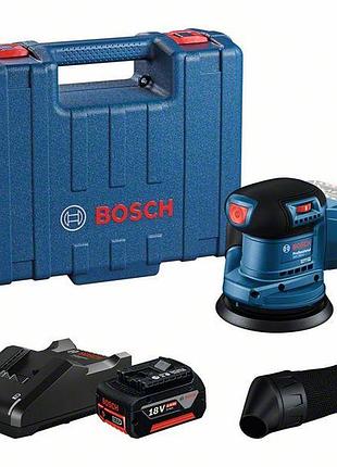 Акумуляторна ексцентрикова шліфмашина bosch gex 185-li (06013a5021)