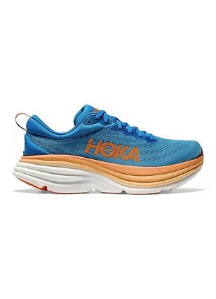 Чоловічі кросівки hoka bondi 8 wide синій 50.6 розмір
