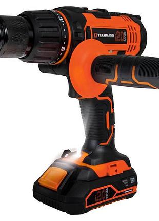 Шурупокрут акумуляторний tekhmann tcd-60/i20 kit