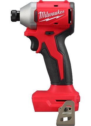 Шурупокрут ударний безщітковий акумуляторний milwaukee m18 blidrc-0 4933492839 (без акб і зп)