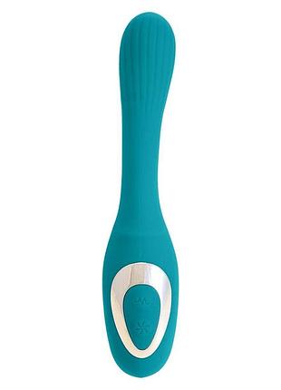 Вакуумный вибратор s pleasures dual suction - turquoise - интимный массажер для женщин 3