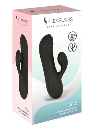 Вібратор кролик s pleasures dexi — інтимний масажер для жінок 2