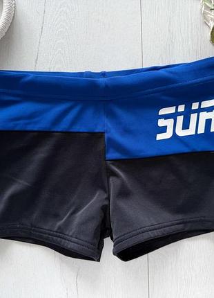 9–10 років, зріст 134–140 см. плавки-шорти для хлопчика. артикул 27559