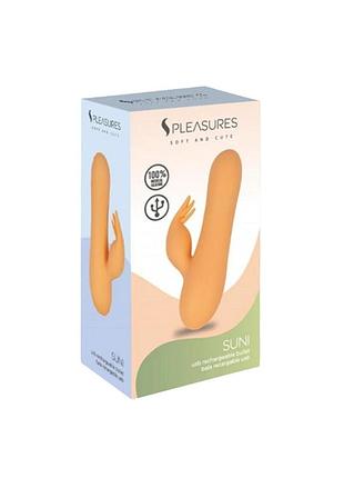 Вібратор кролик s pleasures suni — інтимний масажер для жінок 3