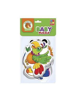 Дитячий набір пазлів "зоопарк" від vladi toys