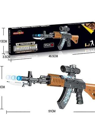Автомат "firepower" с подсветкой и звуковыми эффектами, 51 см