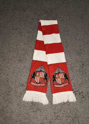 Футбольный шарф sunderland, сандерленд