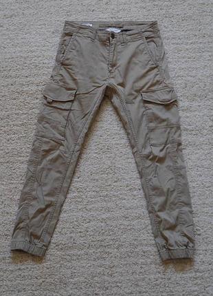 Брюки-брюки карго jack &amp; jones хаки размер w31 l 30