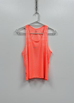 Спортивна майка nike pro running tank top vest orange