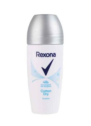 Антиперспірант роликовий 50мл жіночий легкість бавовни тм rexona