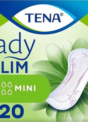 Прокл урологические жен. lady slim mini 20шт 2крап тм tena