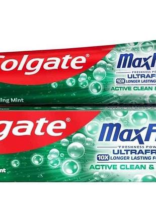 Зубна паста 75мл max fresh ultrafrze active cleanprotect тм colgate