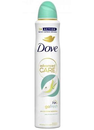 Дезодорант-антиперспирант 200мл груша и алоэ вера 72 часа тм dove