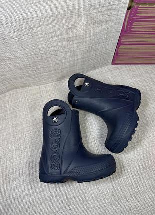 Оригинальные резиновые сапоги ботинки crocs