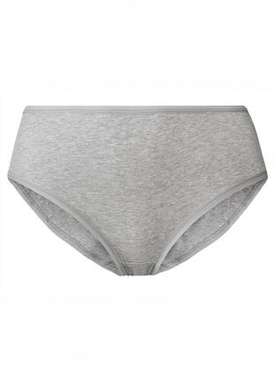 Трусики-слип хлопковые высокие для женщины esmara lycra® 348297_427478_461353 3xl серый