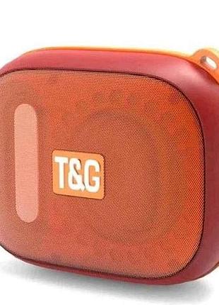 Портативна колонка bluetooth tg394, ipx7, з функцією speakerphone, радіо, red тм tg