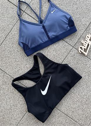 Спортивний топ - бра nike w nk df indy v-neck bra