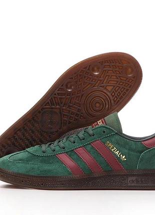 Adidas originals handball spezial grey чоловічі кросівки адідас спешл сірі з чорним