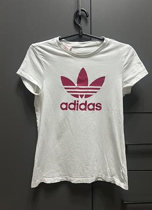 Футболка біла adidas