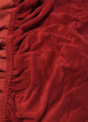 Товсте махрове приємне простирадло