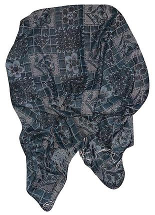 Шарф из вискозы зеленый silk route a-1499 170х70 см