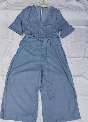 Комбинезон f&amp;f, женский, молодежный,миди, размер xl -xxl, вискоза, весна, лето осень, бангладеш.