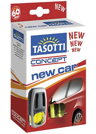 Ароматизатор для авто на обдув "concept" new car (нова машина) 8мл tasotti