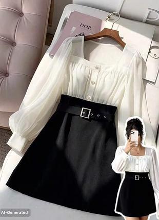 🥰 сукня з декоративними ґудзиками без пояса shein xl
