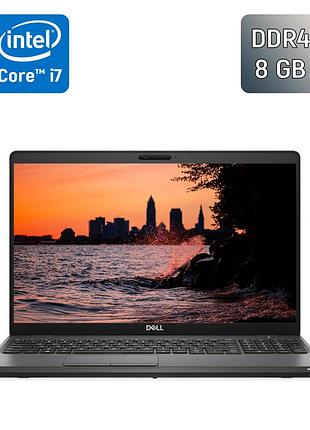 Ультрабук dell latitude 5500 / 15.6" (1920x1080) ips / intel core i7-8665u (4 (8) ядра по 1.9 - 4.8 ghz) / 8 gb ddr4 / 256 gb ssd