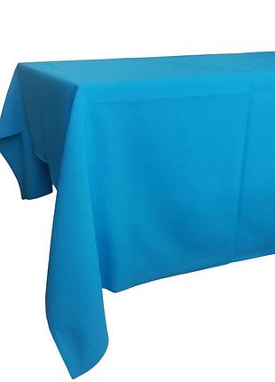 Скатертина 220 x 140 см silk route a-3723 блакитна
