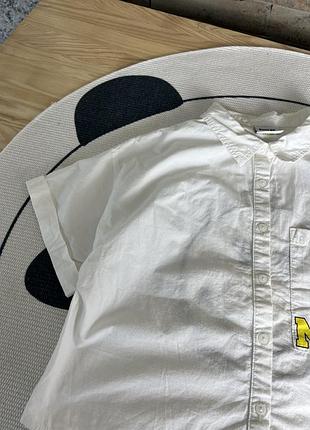 Блуза теніска zara з малюнком на спинці 8