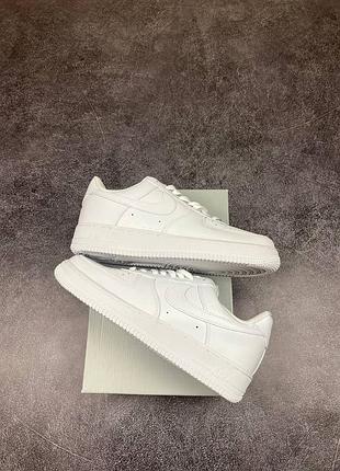 Кеди nike air force 1 low white premium