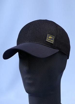 Сіра чорна і біла бейсболка з сітки унісекс 56 58 62