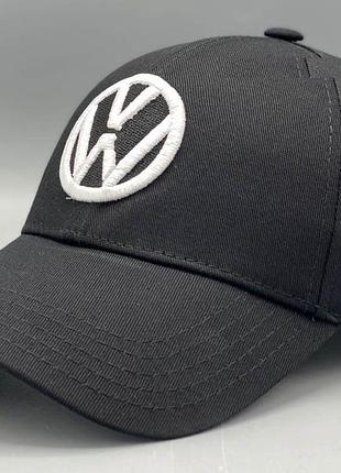 Чоловічі бейсболки бавовна з логотипом автомобільної марки чорний volkswagen м