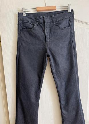 Жіночі високі джинси кльош zara оригінал 38 p m