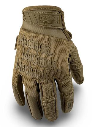 Тактичні рукавички mechanix specialty 0.5 мм койот розмір m