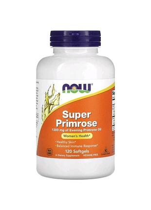 Now foods super primrose, масло примулы вечерней, 1300 мг