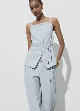 Новинка! трендова, нереально стильна жилетка/безрукавка/топ zara.