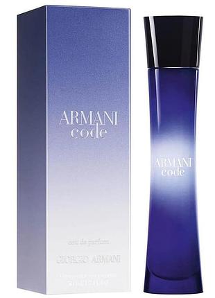 Женский аромат miorgio armani code women