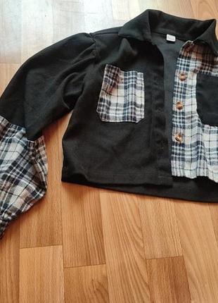 Короткая рубашка от shein