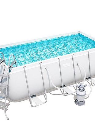 Бассейн каркасный bestway 56457k (412-201-122см), 8124 л