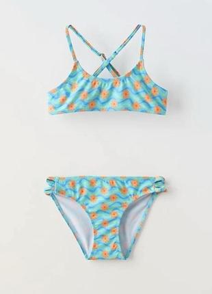 Дуже красивий роздільний купальник zara: на 9-10 років.