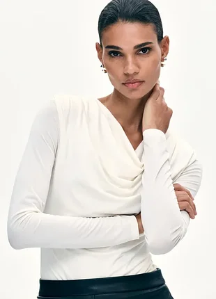 H&m лонг з драпіруванням