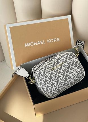 Сумка кросс-боди michael kors bodi белый